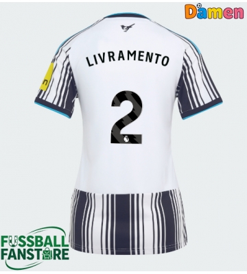 Newcastle United Tino Livramento #2 Replik Heimtrikot Damen 2026-27 Kurzarm